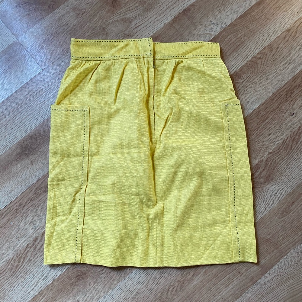 Anthropologie yellow skirt☀️